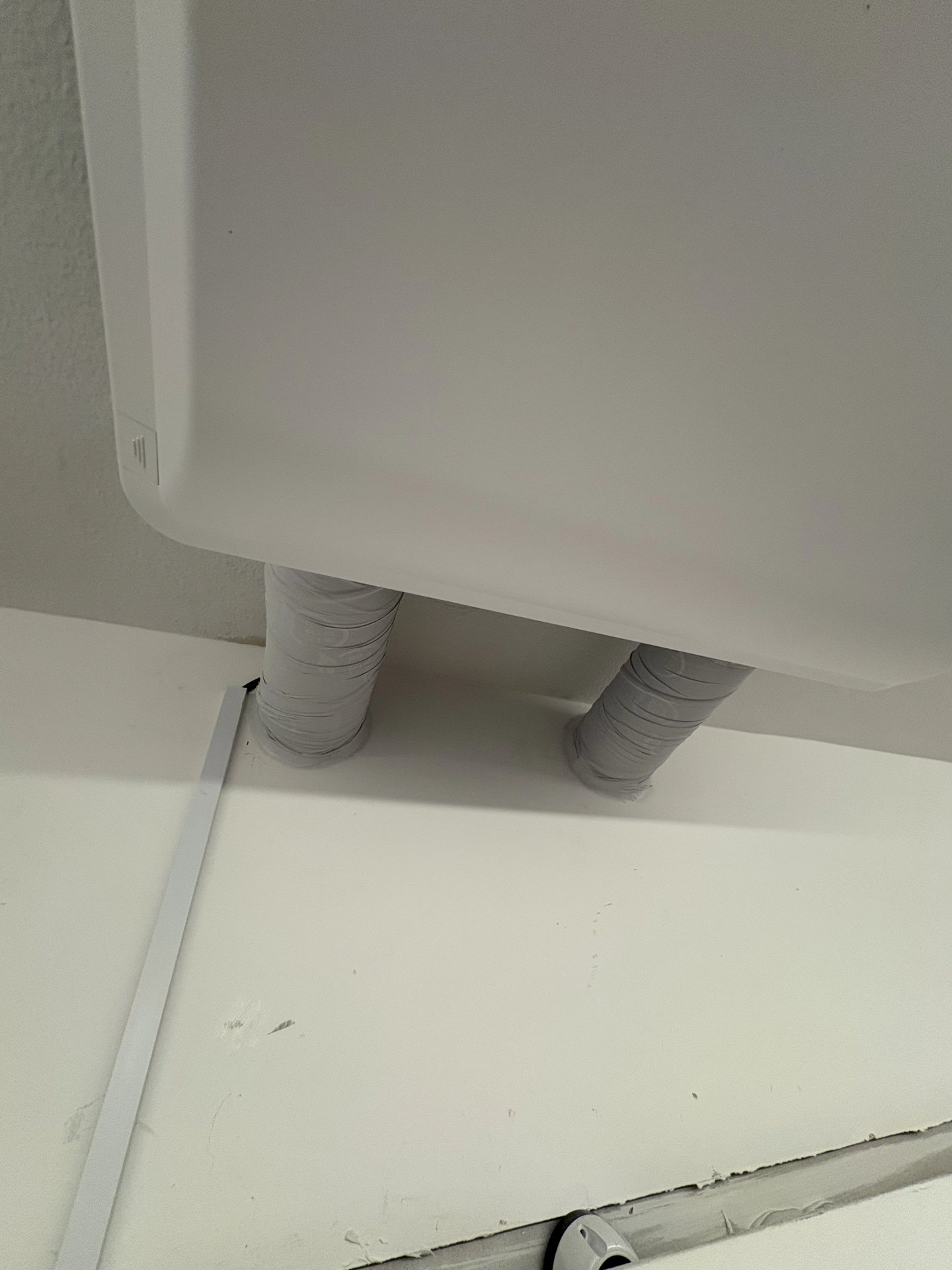 공덕 덕트 환기배관 시공 현장 사진