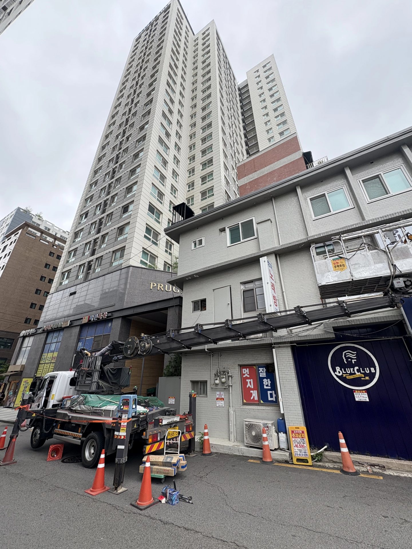 종로 덕트 환기배관 시공 현장 사진