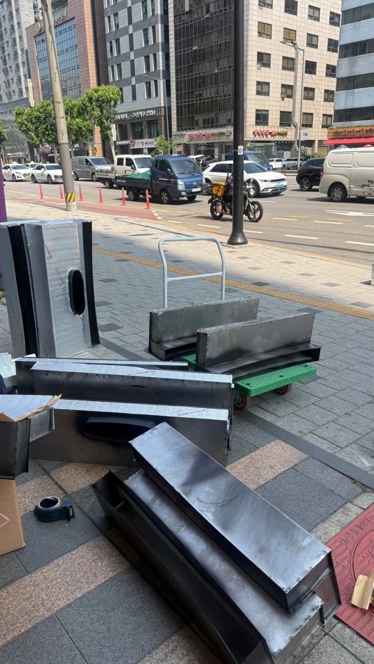 서초 각관 덕트 시공 현장 사진